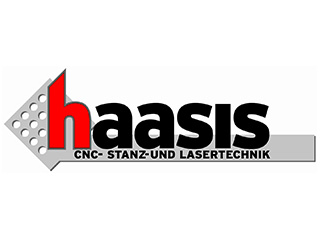 Haasis Logo von Haasis, spezialisiert auf CNC-, Stanz- und Lasertechnologie.