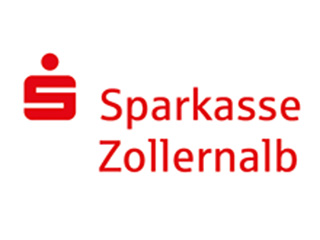 Sparkasse Zollernalb Logo der Sparkasse Zollernalb in rot und weiß.